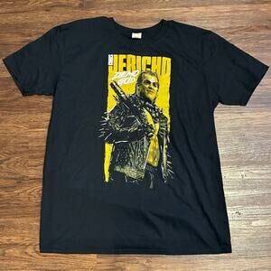 Chris Jericho Demo God T-Shirt Large AEW Wrestling Tee‎ Pro Wrestling Loot